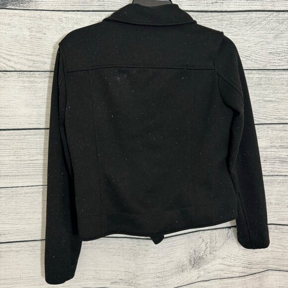 Max Studio Zip Up Trim Moto Jacket Size XS - Picture 2 of 3